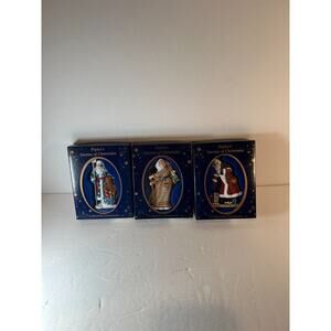 Lot Of 3 Pipka's Stories of Christmas Ornaments.